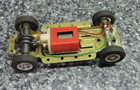 Vintage Monogram Slot Car Chassis 1 32nd Runs 1960 s Red Motor
