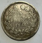 France 1831 A 5 Francs Silver Coin Km 735 1