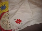 Antique 1940 s 1950 s Doilies Crochet Sunflower Lot