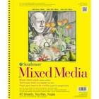 Strathmore Mixed Media Vellum Spiral Paper Pad 11 x14  40 Sheets