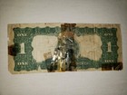 Series 1899 One Dollar  1 Silver Certificate Black Eagle Large Note Rough Shape