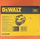 Dewalt Dcv580h 18 20v 20 Volt Max Cordless Wet-dry Vacuum