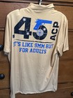 Coollyme Men s Shirt 45 Acp It s Like 9mm But For Adults Medium Nwt