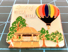 Vintage Spirit Of Walla Walla Hot Air Balloon Lapel Pin Washington Souvenir Wa