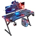 40 47 55 63 Inch Gaming Desk With Rgb Led  Ergonomic Computer Desk  Gaming Table