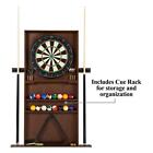 Barrington Billiards Ball And Claw Leg 90  Pool Table Cue Rack Dartboard New
