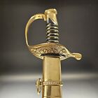 Antique Style Fayetteville Armory Civil War Officers Confederate Cs Sword 