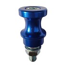 Car Accessories Winch Rope Hook Stand Steel For 3 8 1 2 Clevis Slip Half Blue