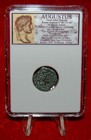 Roman Empire Coin Augustus Judaea Prutah Marcus Ambibulus Jerusalem Mint 8-9ad