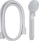 4  Rv Tub And Shower Diverter Faucet White smoke With Handheld Shower Head hose