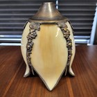 Vintage Art Nouveau Style 5-panel Tulip Slag Glass Replacement Lamp Shade