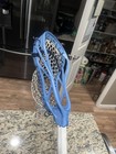 Stx Hammer Omega 900 Defense Lacrosse Head Strung Dyed Light Blue Used