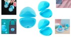 Travel-friendly Pacifier Holder Case - Bpa Free  3 Pack In Relaxing Sky Blue