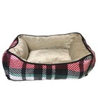 Vera Bradley Dog Or Cat Pet Bed Size Small medium In Ribbons Plaid Nwt Rv 40