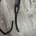 Vintage Nikon Camera Neck Strap Black Grey Red Purple Adjustable  38  Free Ship