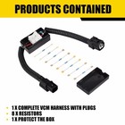 Muzzler Vcm Harness Kit For Honda Acura Pilot Accord Ridgeline Odyssey 3 5l Exv