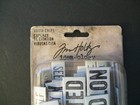 Idea-ology Tim Holtz Chipboard Quote Chips 58 Pcs Th93563 Field Notes Crafts Nip