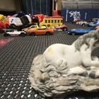 Fantasy Unicorn Figurine On Rock Base Gray   White  347 China