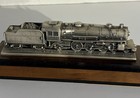 Ac Rehberger Limited Model Brass Train Model 65000 On Wood Base No Box Railroad