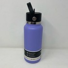 Hydro Flask 32oz Wide Mouth Bottle W  Flex Straw Cap - Lupine Purple