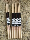 Vic Firth 5b - Extreme 5b Wood Tip American Classic Hickory Drumsticks - 4 Pairs