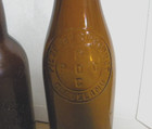 3 Different Vintage Ohio Brewing Company   Brown Bottles   Ohio