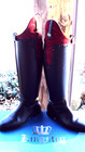 Custom Kingsley Capri Dressage Tall Riding Boots 40 Med Height And Calf