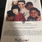 Hollywood For Children Program Signed By Jon Franklin And Jane Powell Rare