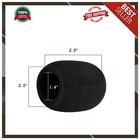 10 Pack Foam Microphone Covers Windscreen Handheld Stage Mic Pop Filter Black