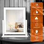 Vanity Mirror With Lights 15x11 Large Led Lighted Makeup Mirror Hollywood Ma