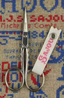 Sajou Embroidery Scissors Scallop Nickel Plated 3 5 