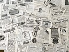 50 antique C1890s Old Magazine Print Ad Clippings vtg Junk Journal Scrapbook Lot
