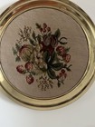 Vintage Petit Point Needlepoint Fra