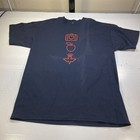 Vintage U2 Elevation Concert Tour 2001 Tee T Shirt Mens L Bono Rock Band Anvil
