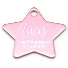 Custom Dog Pet Tag  Personalized Id  Cat Charm  Tags Engraved Personalized Heart