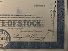 American Motors Stock Certificate For 100 Shares  Scarce 