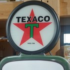 Texaco Sky Chief Gas Pump 40  Light Up Metal Sign Brand New