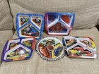 Lot Of 5 Zak  Design Divided Children Plates Cars Thomas Ninja Spider-man Pixar