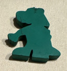 Underdog Springy Figure - 1969 General Mills Cereal Premium   2-inch Tall  Green
