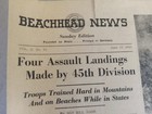 June 17 1945 Beachhead News Wwii Newspaper Four Assault Landings 45th Division