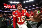 Large Patrick Mahomes 15 Vapor Limited Jersey Super Bowl Lviii58 Stitched Chiefs