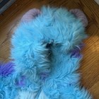 Authentic Disney Store Monsters Inc  Sulley Plush Costume Faux Fur Hooded 2-4t