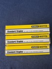 Stanley Bostitch Standard Staples Chisel Point 3 Boxes Made In Usa