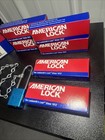 Box Of 6 - American Lock Lockout Padlock Blue A1107kablugm401 Key 23f970