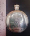 Jameson Irish Whiskey Stainless Steel Round Flask And Stainless Cap