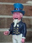 Design Toscano Uncle Sam Cast Iron Mechanical Bank Heavy Vintage Usa Mint