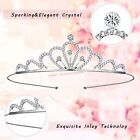 6pcs Tiara For Women Crystal Tiara Crowns Rhinestone Headpiece Bridal Wedding