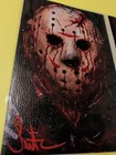 Jason Friday The 13th Leather Cover Art Book By Surtur Signed Bloody   Non   