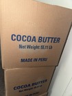 55lbs Peruvian  Cocoa Butter  Natural Raw  1