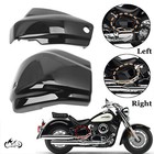 Left Right Battery Side Covers For Yamaha Dragstar V Star 1100 Xvs1100 1999-2011